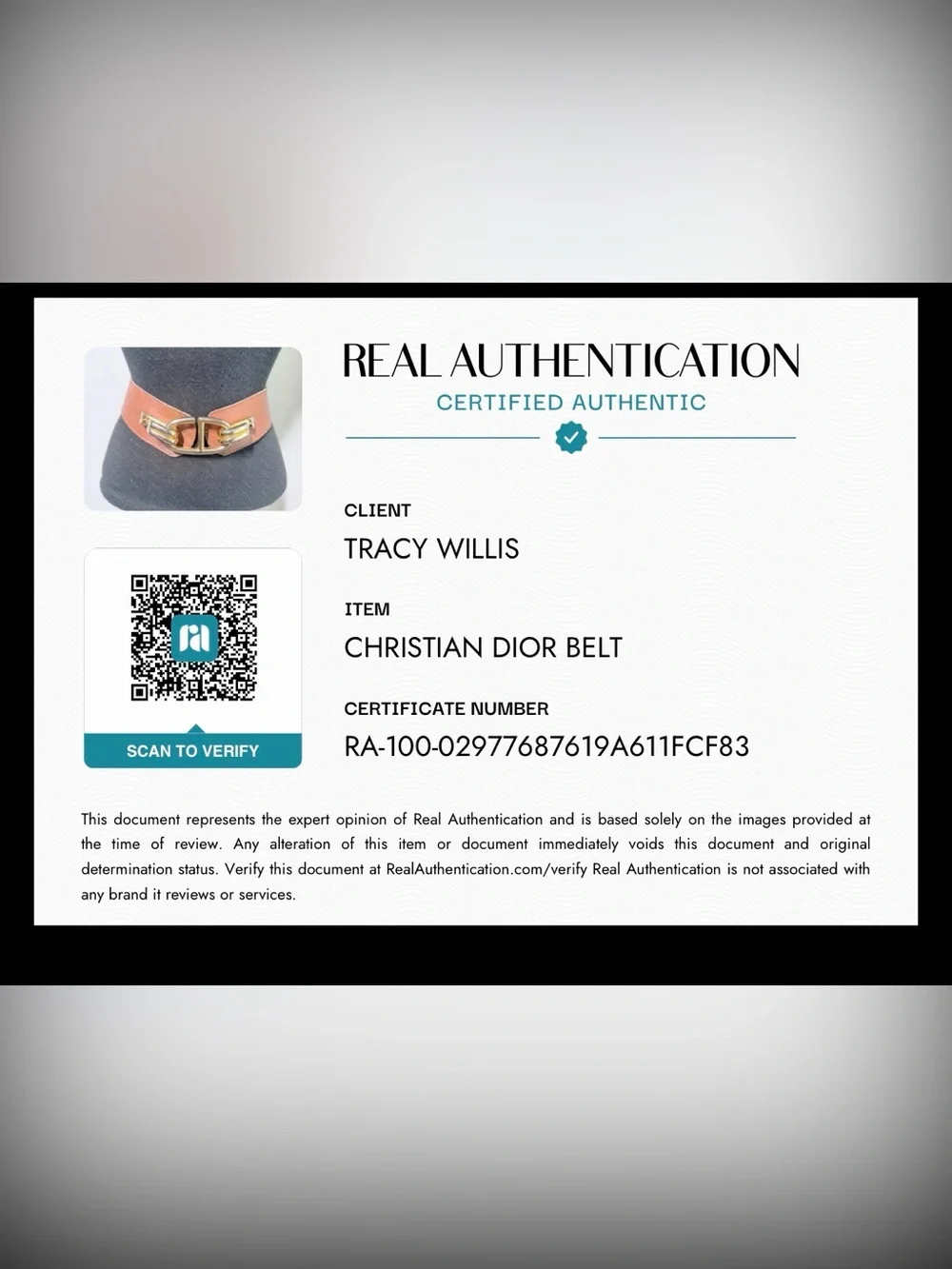 Authentic Christian Dior Vintage Wide Leather Waist Belt